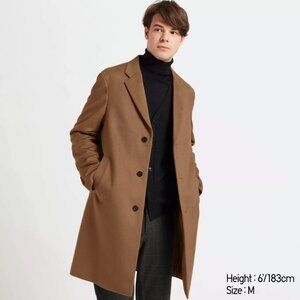 Uniqlo Wool Cashmere Chesterfield Coat XXS